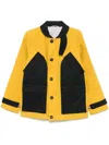 Thom Browne Cotton Water-resistant Field Jacket In Yellow