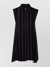 Thom Browne Rwb-stripe Shirt Dress