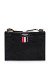 Thom Browne Mini Document Holder Shoulder Bag In Black