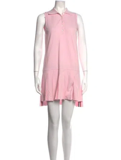 Pre-owned Thom Browne Mini Dress In Pink
