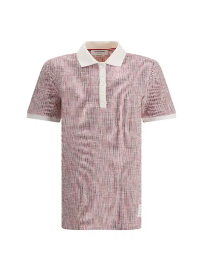 THOM BROWNE MINI POLO DRESS