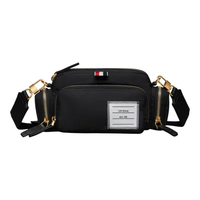 Thom Browne Mini Multi Pocket Camera Bag Men In Black