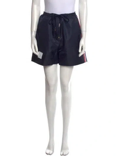 Pre-owned Thom Browne Mini Shorts In Blue