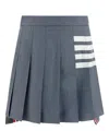 Thom Browne Mini Skirt In Grey