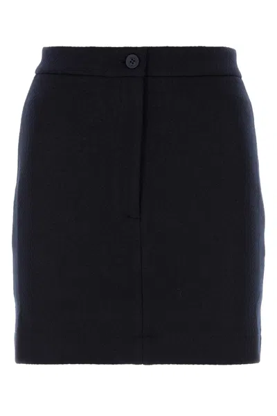 Thom Browne Mini Skirt In Boiled-38 Nd  Female In Black