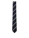 Thom Browne Mogador Striped Tie In Multi