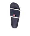 Thom Browne Molded Pool Slides In Black