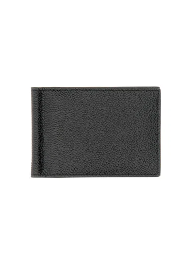 Thom Browne Money Clip Wallet In Black