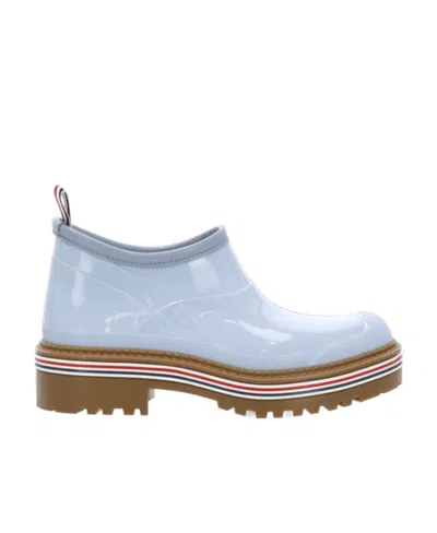 THOM BROWNE THOM BROWNE ROUND TOE SLIP-ON BOOTS
