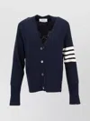 Thom Browne Gingerbread Cookie-intarsia Buttoned Cardigan