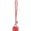 Thom Browne Mr. Thom Pebble Grain Leather Bag Charm In Red