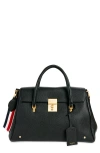 Thom Browne Exclusive Deerskin Mr. Thom Backpack In Black