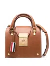 Thom Browne Mrs. Thom Mini Tote Bag In Brown