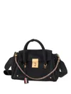 Thom Browne Black Mrs. Thom Medium Satchel In Black