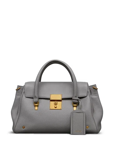 Thom Browne Mrs. Thom Tote Bag In Grey