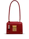 Thom Browne Mrs. Thom Triangle Shoulder Bag In Red