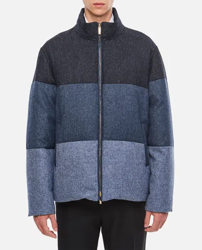 THOM BROWNE MULTICOLOR 4 BAR REVERSIBLE JACKET