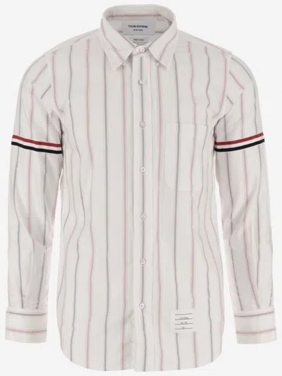 THOM BROWNE MULTICOLOR MULTI COLOR STRIPED SHIRT