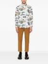 Thom Browne Multicolor Printed Shirt In Multicolor