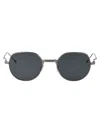 Thom Browne N11 Grey Titanium Titanium Sunglasses In Gray