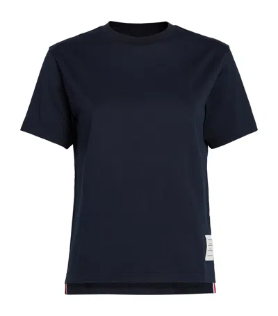 THOM BROWNE NAME PATCH T-SHIRT