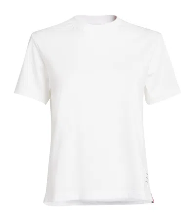 Thom Browne Name Patch T-shirt In White