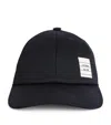 Thom Browne Name Tag Baseball Cap In Navy