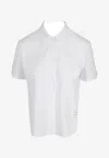 Thom Browne Name Tag Patch Shirt In White