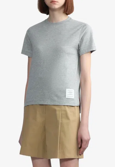 THOM BROWNE NAME TAG PATCH T-SHIRT