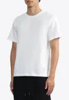 Thom Browne Name Tag Patch T-shirt In White