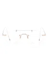 Thom Browne Navigator-frame Glasses In Multi