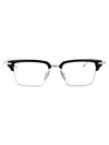 Thom Browne Navy Acetate+titanium Glasses In Black