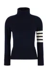Thom Browne Striped Turtleneck Sweater