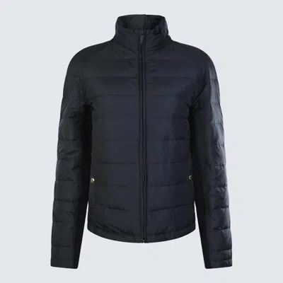 Thom Browne Zipped-up Padded Jacket In Navy