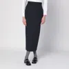 Thom Browne Pinstriped High Waist Pencil Skirt With Belt Loops