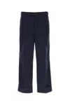 Thom Browne Signature Stripe Wide-leg Pants