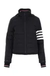 Thom Browne 4-bar Stripe Funnel-neck Ski Jacket In Navy