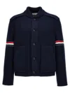Thom Browne Cardigan In Blue