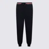 Thom Browne Rwb Stripe Detailed Drawstring Pants In Blue