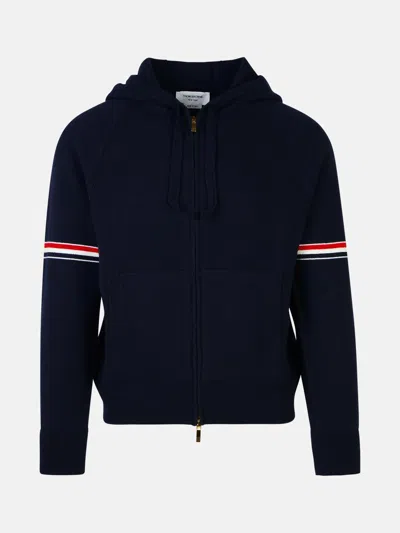 Thom Browne Navy Cashmere Sweater