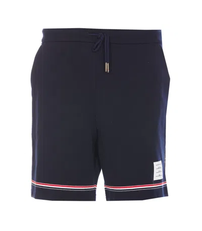 THOM BROWNE COTTON BERMUDA SHORTS