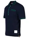 Thom Browne Polo - Azul Oscuro In Navy