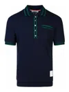 Thom Browne Polo - Azul Oscuro In Azul Oscuro