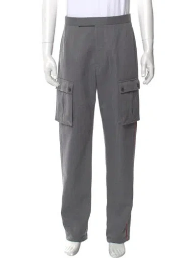 Pre-owned Thom Browne Norfolk Cargo Cargo Pants In Gray