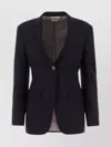 Thom Browne 4-bar Single-breasted Wool Blazer In Black