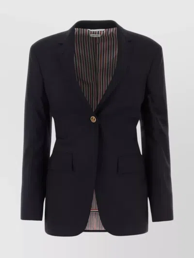 THOM BROWNE WOOL SINGLE-BREASTED BLAZER