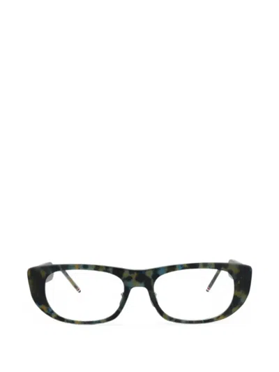 Thom Browne Novelty Tortoiseshell-effect Glasses In Neutral