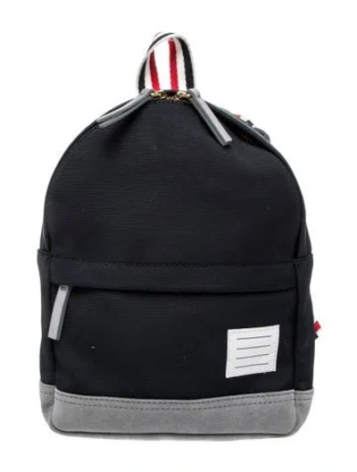 Pre-owned Thom Browne Nylon Backpack In Blue