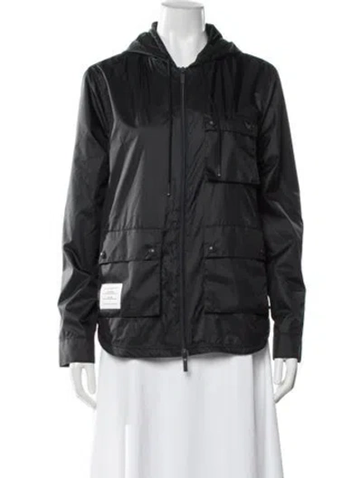 Pre-owned Thom Browne Nylon Utility Jacket In Blue