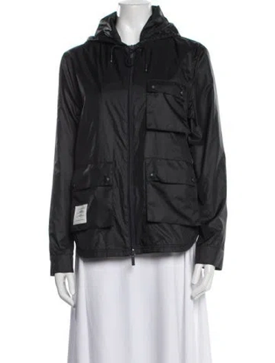 Pre-owned Thom Browne Nylon Utility Jacket W/ Tags In Black